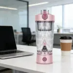 650Ml electric mixing shaker cup, fitness protein powder milkshake automatic mixing cup, portable USB rechargeable water cup - AliExpress 15 - Image 2