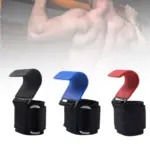 Fitness Weight Lifting Hook for Men Women Weight Lifting Grip Padded Wrist Straps for Powerlifting - AliExpress 201768104 - Image 3